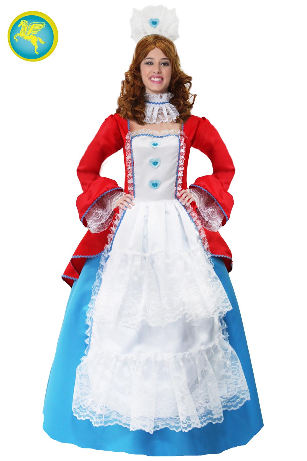 Vestito carnevale belle adulto hotsell